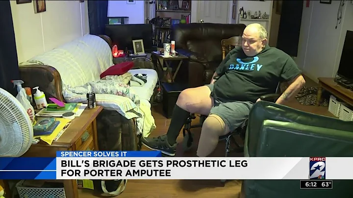 Bill's Brigade gets prosthetic leg for Porter amputee
