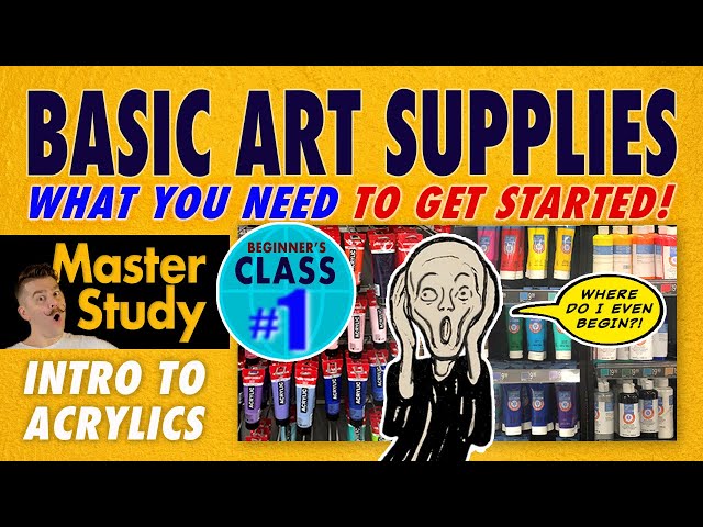 Being an Artist on a Pauper's Budget – Cheap Art Supply List