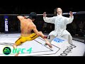 UFC4 Bruce Lee vs Old Karate Master (EA UFC 4)