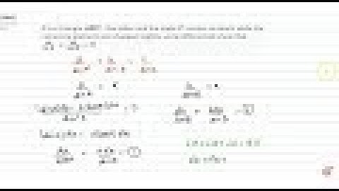 If in a triangle `A B C` , the side `c` and the angle `C` remain constant, while the remaining e...