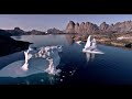 BIG ICEBERG collapse in Greenland from drone! A Pagophilia Wildlife Photography story