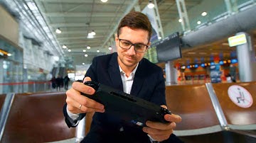 The Witcher 3: Wild Hunt running test by ONEXPLAYER MINI AMD 5800U