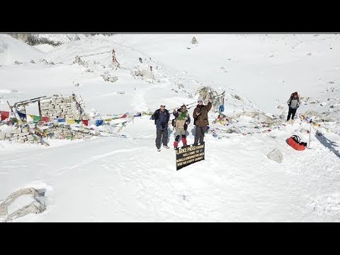 Crossing the Larke Pass - Manaslu Circuit in 4K