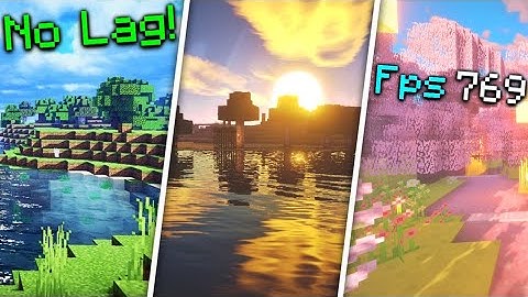 10 No Lag Shaders For Minecraft PE 1.17! (Low End Devices)