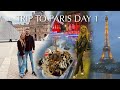 PARIS VLOG Day 1 | moulin rouge , the louvre , boat trip on the seine
