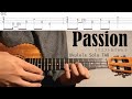 【Ukulele Solo Cover TAB】"Passion" - Nick Wood サッカー日本代表応援【Difficulty 3/5】