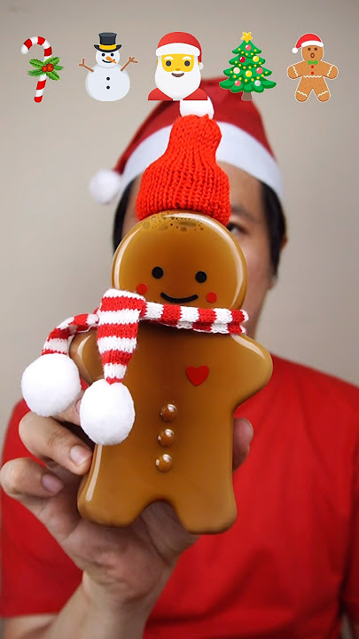 EATING ACCORDING CHRISTMAS EMOJI #asmr #mukbang