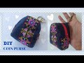 DIY COIN PURSE| MAKING IT FOR THE FIRST TIME| SEW, I TRIED