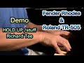 Fender Rhodes &amp; Roland TR-505   &quot;Hold Up&quot; /stuff/  #RichardTee #リチャードティー