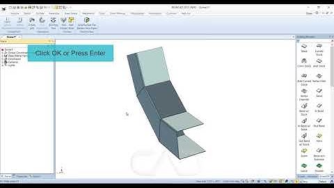 IronCAD Sheet Metal Miters | My Triball