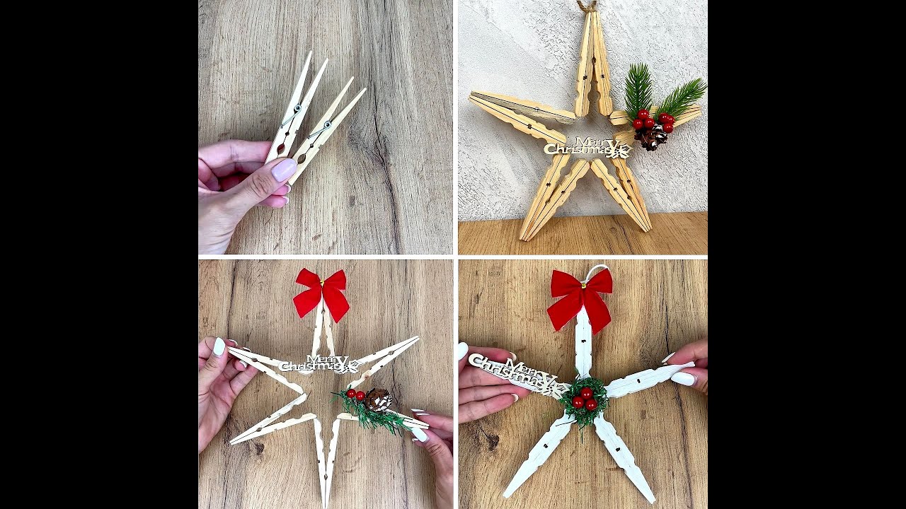 stelle in legno fai da te