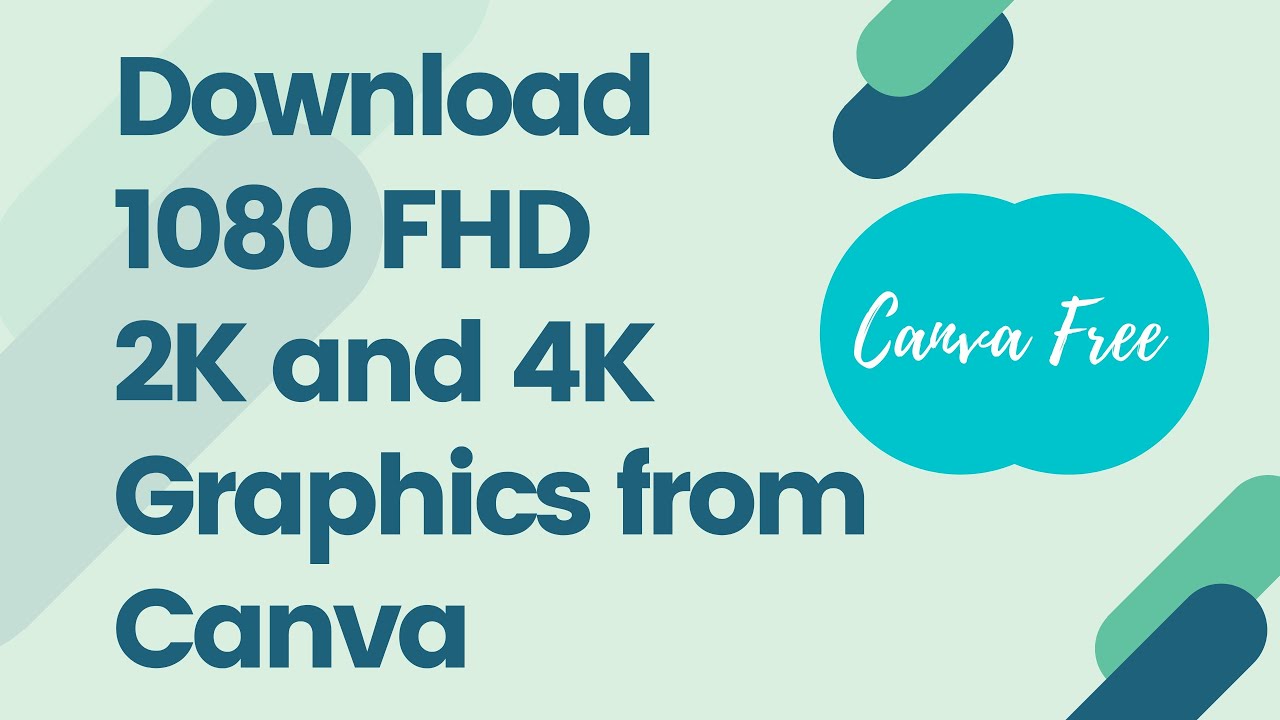 How To Download 4K Images and Videos in Canva 