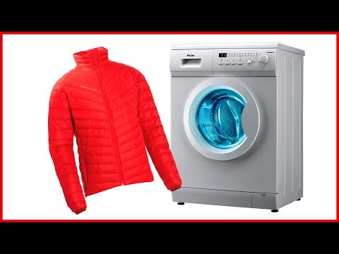 Как стирать болоньевую куртку в стиральной машине?