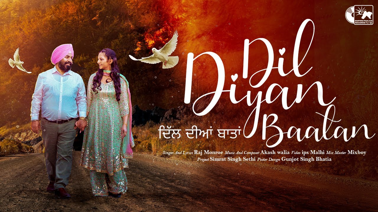 DIL DIYAN BAATAN (Official Video) RAJ Monro | New Punjabi Song 2025।Latest Punjabi Love Song |