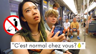 J’emmène des Japonais juger le métro et des plats ???????? (avis frauduleux)