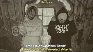 $UICIDEBOY$ x TRAVIS BARKER - NOTHINGLEFTNOTHINGLEFT LYRICS &amp; SUB ESPAÑOL