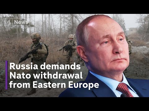Russia Demands Nato Withdraw From Eastern Europe, Amid Rising Tensions With Ukraine