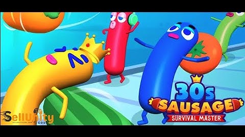 Sausage Survival Master 3D Unity Source Code - sellunitycode.com