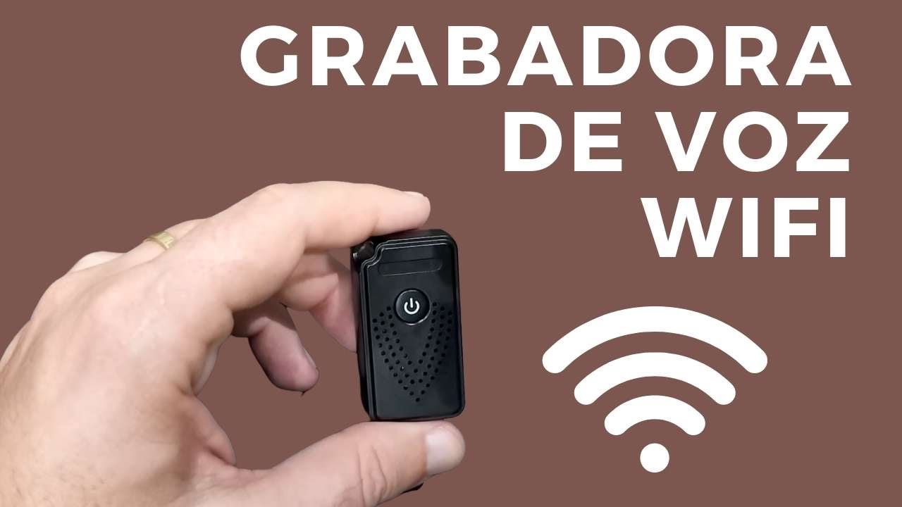 Grabadora de Voz WiFi, camaras-espias.com