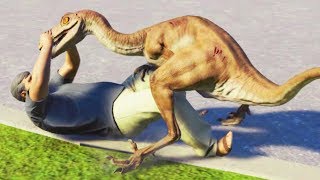 When You Forget To Feed Your Carnivores in Jurassic World Evolution