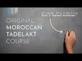 Original moroccan tadelakt course