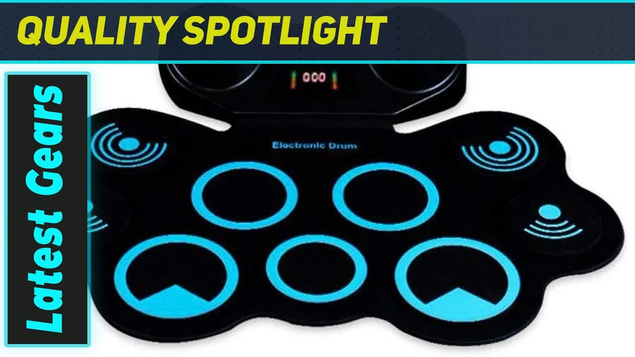 Best Portable Electronic Roll up Drum Pad Kit for Beginners