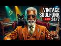🔥 Vintage 70s Soul Funk Groove 24/7 | Raw Deep Bass & Ultra-Dry Retro Vibes