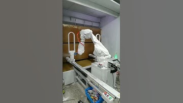 On this spraying line, Turin robot takes over the hard work — smooth coverage, steady performance