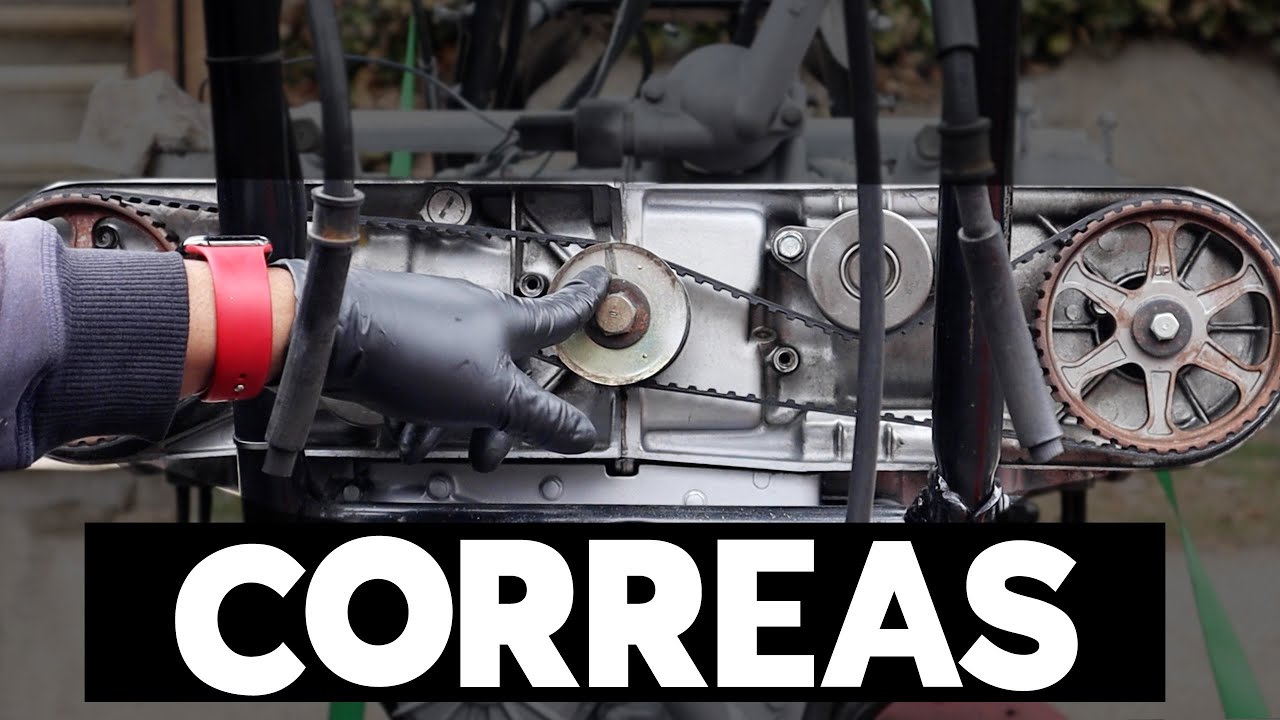 Como cambiar las correas de tiempo y poner el motor a tiempo. Goldwing GL1100