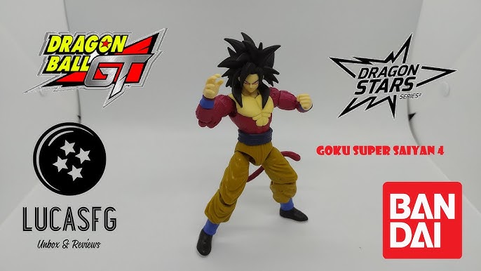 REVIEW GOKU SSJ4 DRAGON STARS Pirata (de camelô) Dragon Ball GT