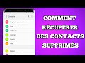 Comment Récupérer Des Contacts Supprimés