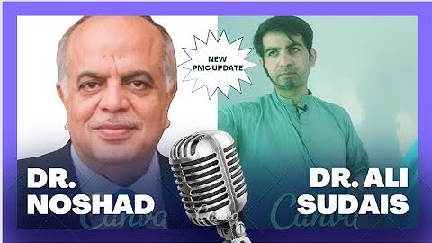 PMC President Interview | Ali Sudais Ali Series books NMDCAT