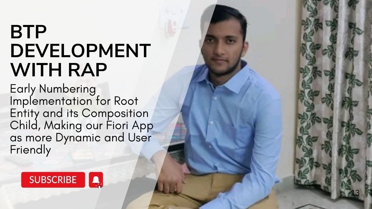 Root Rap Engineering 32. Early Numbering Implementation for Root Entity and its Composition ...