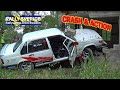 This is Rally Sverige Volvo edition crash, offs & action