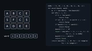 LeetCode 79. Word Search