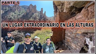 RUINAS DE MOGOLLONES AL EXTREMO PARTE 5.  NOS ENCONTRAMOS LA RUINA QUE FUE DE UN GRAN JEFE MOGOLLON