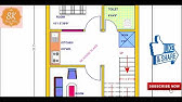 18 X28 5m X 8m House Design Plan Map 1bhk 50 Gaj Ghar Ka Naksha Interior And 3d View Youtube