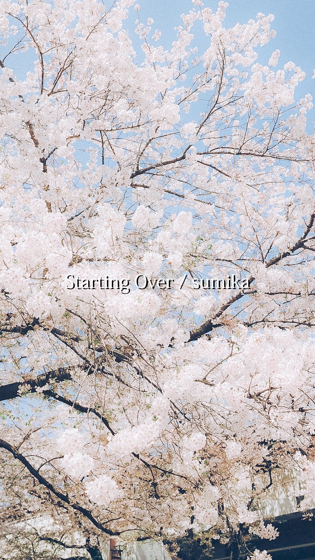 sumika / Starting Over (AL『Vermillion's』収録