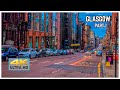 Glasgow Scotland 4k Video - Driving Downtown - Part 1