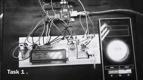 Light meter & Fridge Sensor System