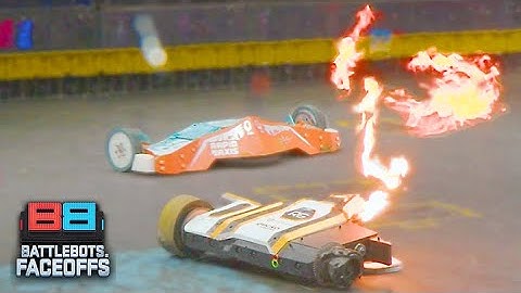 FIERY HITS! | All The Fight From FaceOffs Episode 2 | BATTELBOTS