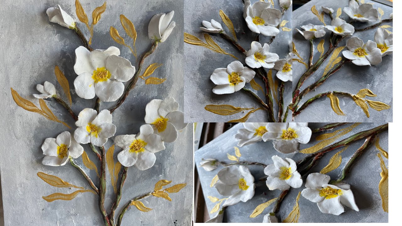 3d Flowers Painting PART 2 How To Make A 3d Flower Art Watch Full 3d-flowers-painting-part-2-how-to-make-a-3d-flower-art-watch-full