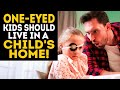 Father abandoned his daughter when she lost her eye