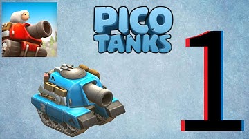 Pico Tanks #1 : GAME INTRO, TUTORIAL AND HOLD THE FLAG GAMEPLAY  !!!