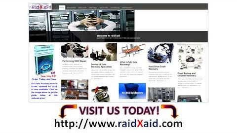 Data Recovery Services | RAID Data Recovery Services Explained