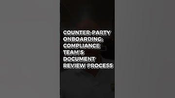 Compliance Starts at Onboarding