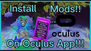 How To Install Mods On Gorilla Tag FREE!!! 2023 (OCULUS PC APP) PLAY ON YOUR MAIN ACCOUNT screenshot 2