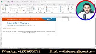 New Perspectives Excel 2019 | Module 5: End of Module Project 1 | Lewellen Group SAM Project