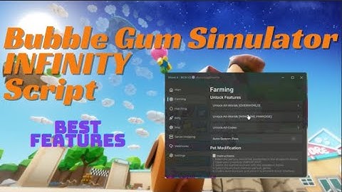 *NO KEY*  Bubble Gum Simulator INFINITY Script - Auto Secret, Auto Bubble, Auto Claw & More! | 2025