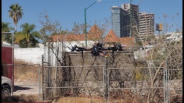 Fully actuated hexa-rotor UAV (attitude tracking)
